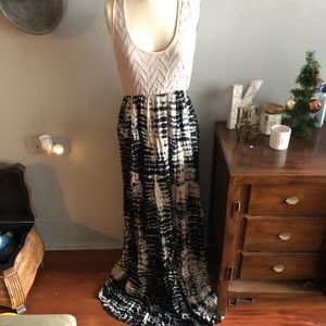 Anthropologie Woodleigh Eloise tie dye maxi dress